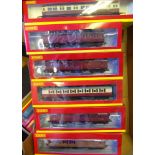 Hornby eighteen assorted passenger coaches: various liveries, all boxed.