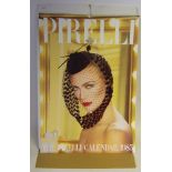 A 1985 Pirelli calendar: contained in it's original outer card packaging..