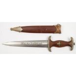 A Third Reich period SA dagger by Tiger, Solingen:,