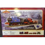 Bachmann a Digital Starter Train set:, includes two tank locomotives, rolling stock,