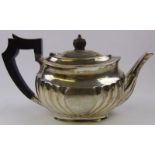 A Victorian silver teapot, maker Atkin Brothers, Sheffield,