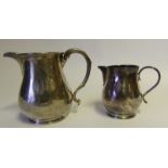 A George III silver cream jug, makers mark struck three times John Parker I & Edward Wakelin,