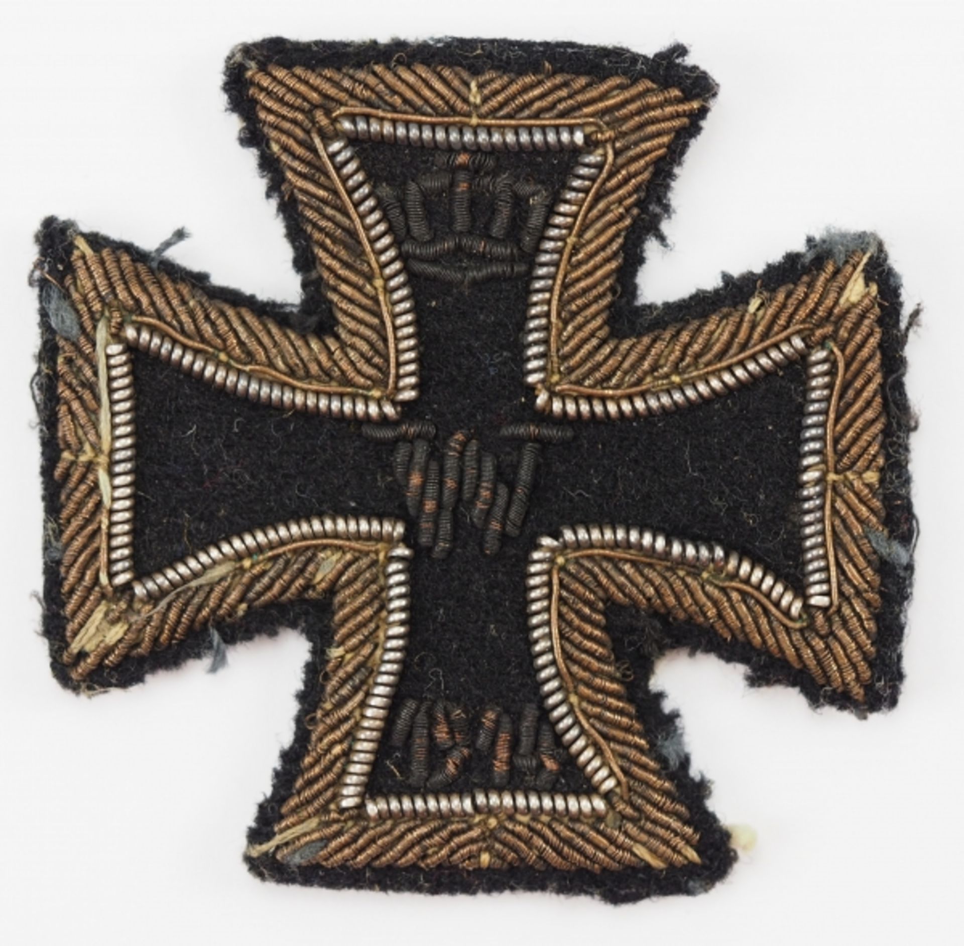 1.1.) Kaiserreich (bis 1933) Preussen: Eisernes Kreuz, 1914, 1. Klasse - Textilausführung.
