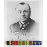 0.1.) Sammlung Rick Lundström Feldschnalle des Generalmajor Johannes Hahn - Kommandeur des 602.
