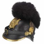 4.1.) Uniformen / Kopfbedeckungen Bayern: Raupenhelm M1868, für Landwehr- und Reserve-Infanterie