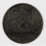 1.2.) Deutsches Reich (1933-45) Plakette auf die II. Schimeisterschaften der Hitler-Jugend Tirol-