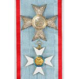 2.2.) Welt Haiti: Nationaler Orden für Ehre und Verdienst, Großkreuz Satz.1.) Kleinod: Silber
