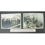 3.2.) Fotos / Postkarten Kriegsmarine Fotoalbum des Oblt. z.S. Schubert.102 Fotos, diverse
