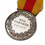 1.1.) Kaiserreich (bis 1933) Baden: Silberne Karl Friedrich Militär Verdienst Medaille für den