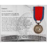 1.1.) Kaiserreich (bis 1933) Hannover: Waterloo-Medaille des Husars Wulbrand des Rgt. Herzog von