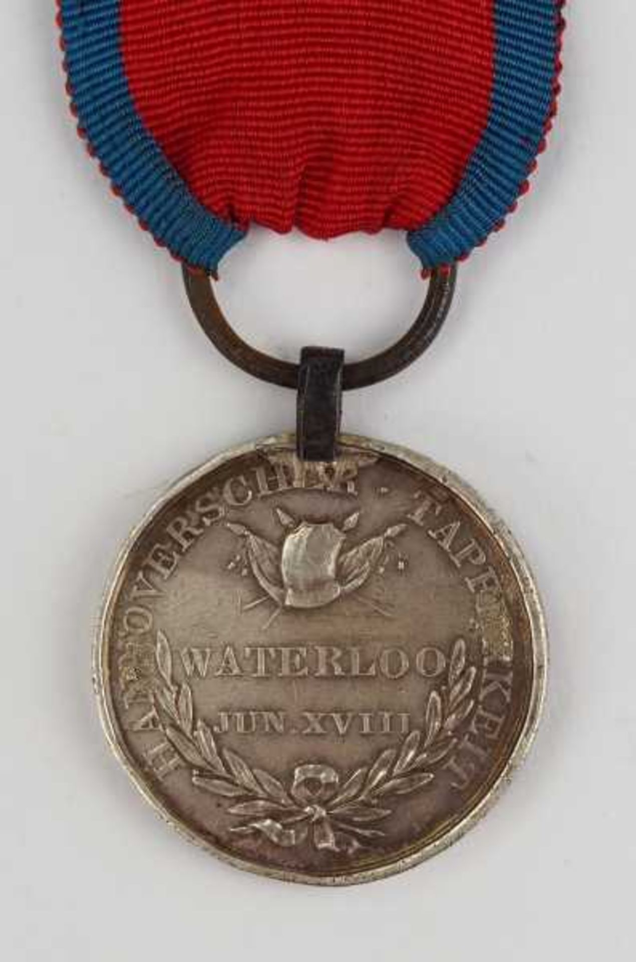 1.1.) Kaiserreich (bis 1933) Hannover: Waterloo-Medaille des Husars Wulbrand des Rgt. Herzog von - Bild 3 aus 6