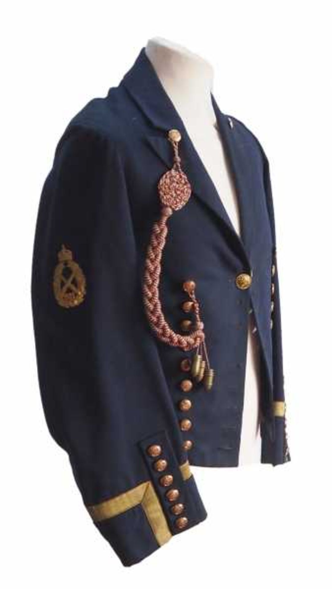 4.1.) Uniformen / Kopfbedeckungen Kaiserlicher Marine: Paradejacke für einen Bootsmanns-Maat und