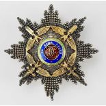 2.1.) Europa Rumänien: Orden des Sterns von Rumänien, 2. Modell (1932-1947), Großoffiziers Stern mit