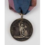 1.1.) Kaiserreich (bis 1933) Sachsen: Medaille auf die Geburt Friedrich August von Sachsen 1797.