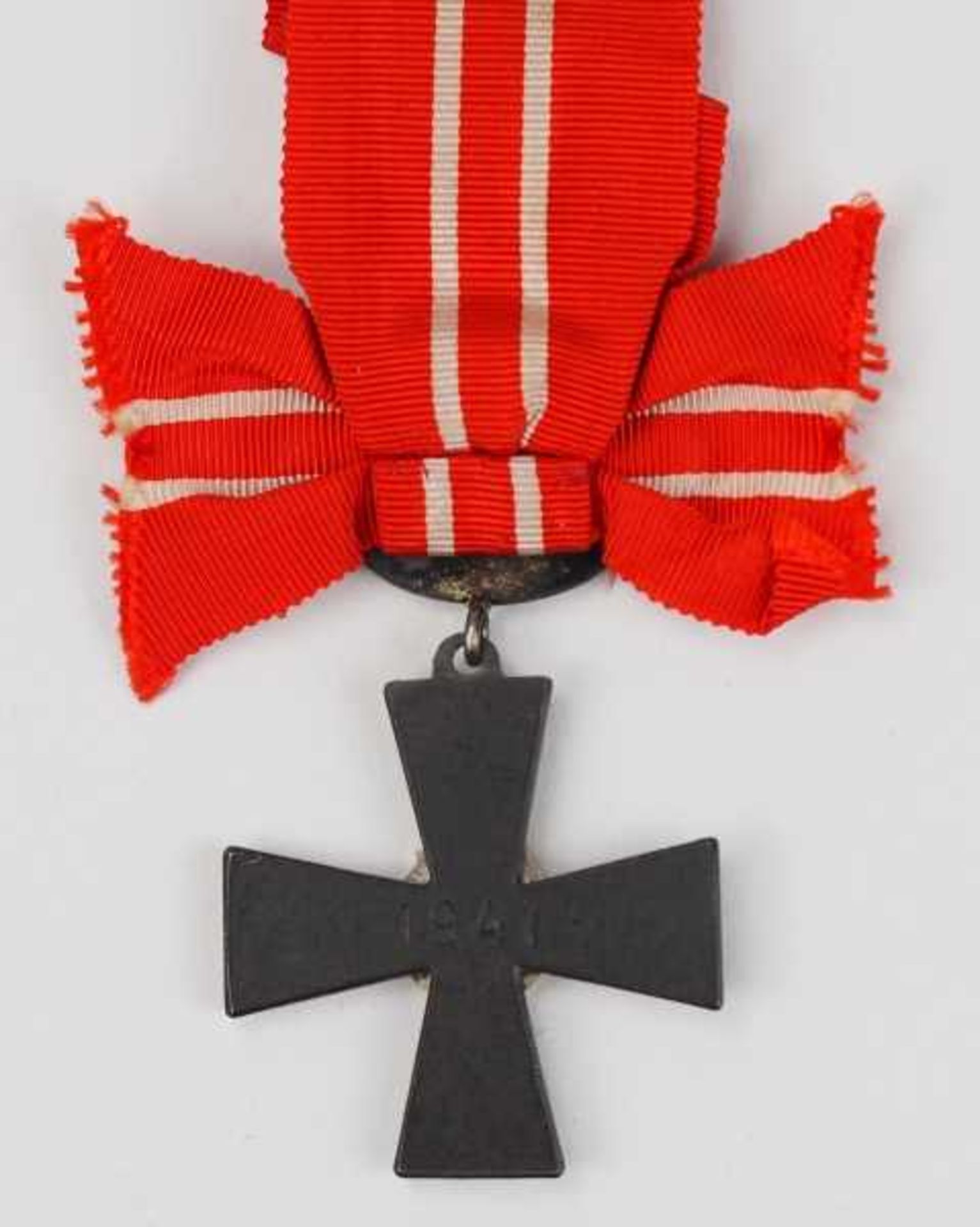 2.1.) Europa Finnland: Orden des Freiheitskreuzes, 1941, 3. Klasse mit Schwertern.Geschwärztes - Bild 2 aus 2