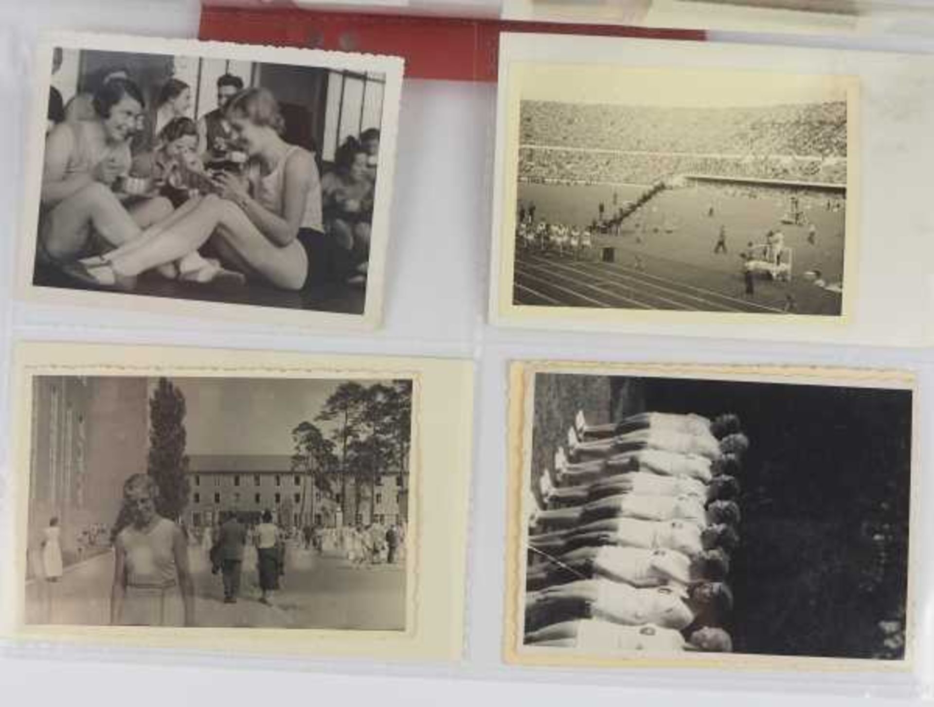 3.2.) Fotos / Postkarten Fotonachlass Olympiade 1936.39 Fotos, diverse Formate, auf fast allen - Bild 2 aus 2