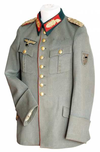 4.1.) Uniformen / Kopfbedeckungen Uniformjacke des General der Infanterie Otto Wöhler -