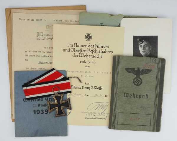 1.2.) Deutsches Reich (1933-45) Nachlass eines Obergefreiten des Infanterie-Regiment 80 -