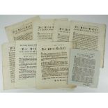 3.1.) Urkunden / Dokumente Lot Dokumente - Speyer 1806-10.Bekanntmachunge des Präfekten von Speyer -