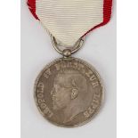 1.1.) Kaiserreich (bis 1933) Lippe-Detmold: Leopold-Orden, Silberne Medaille, 2. Modell.Silber, im