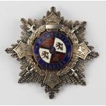 2.1.) Europa Spanien: Militärischer Orden von Maria Christina, 2. Modell (1925-1931), Silbernes