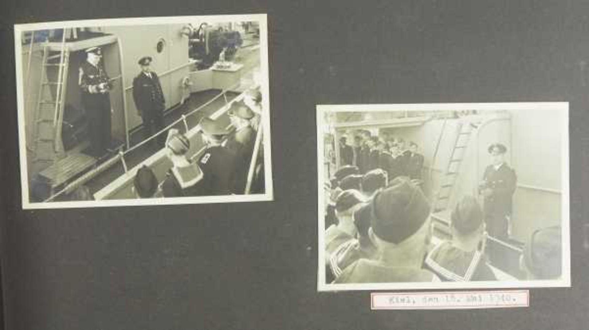3.2.) Fotos / Postkarten Kriegsmarine Fotoalbum des Oblt. z.S. Schubert.102 Fotos, diverse - Bild 2 aus 7