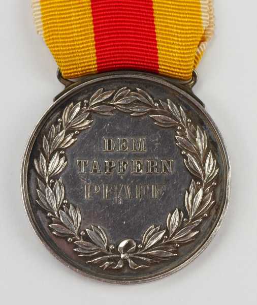 1.1.) Kaiserreich (bis 1933) Baden: Silberne Karl Friedrich Militär Verdienst Medaille für den - Image 4 of 4