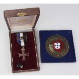 2.1.) Europa Portugal: Nachlass eines Gesandten.1.) Orden des Infanten Dom Henrique, Offizierskreuz,