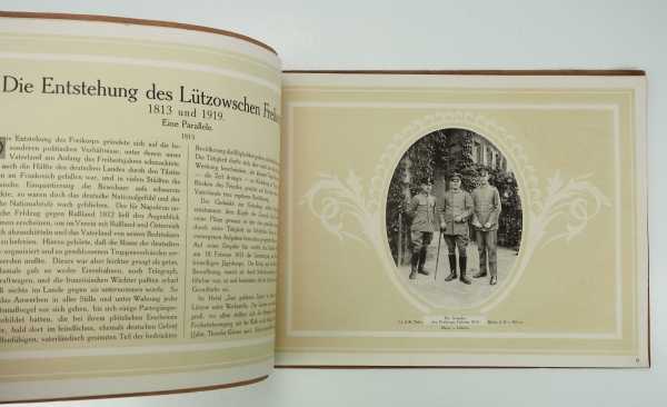 6.1.) Literatur Denkschrift des Freikorps Lützow 1813-1919.Verlag des Freikorps Lützow, Berlin. - Image 2 of 2