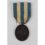 2.2.) Welt Uruguay: Medaille auf die Schlacht von Yatay.Bronze patiniert, am konfektionierten
