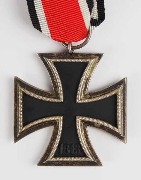 1.2.) Deutsches Reich (1933-45) Eisernes Kreuz, 1939, 2. Klasse - runde 3.Geschwärzter Eisenkern, - Image 2 of 2