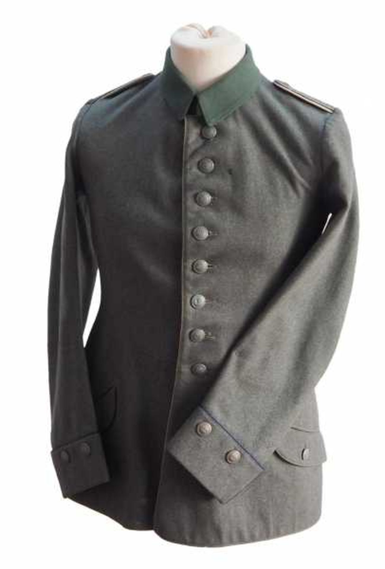 4.1.) Uniformen / Kopfbedeckungen Preussen: Felbluse M1910 für einen Leutnant im Garde-Grenadier-