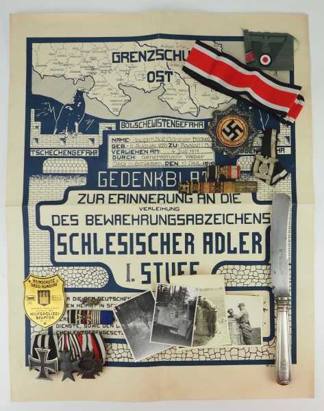 1.2.) Deutsches Reich (1933-45) Nachlass des Ritterkreuzträgers Oberst und Artilleriekommandeur 35 - Image 2 of 5