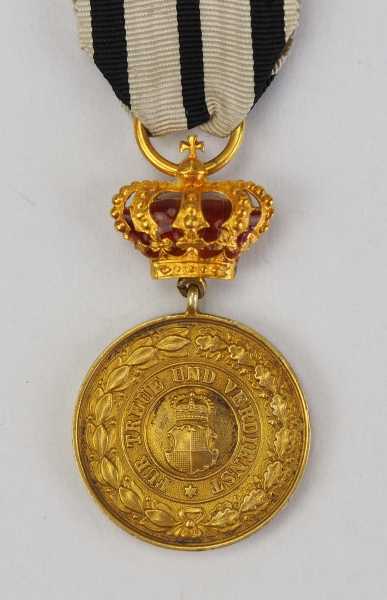 1.1.) Kaiserreich (bis 1933) Hohenzollern: Fürstlich Hausorden von Hohenzollern, Goldene