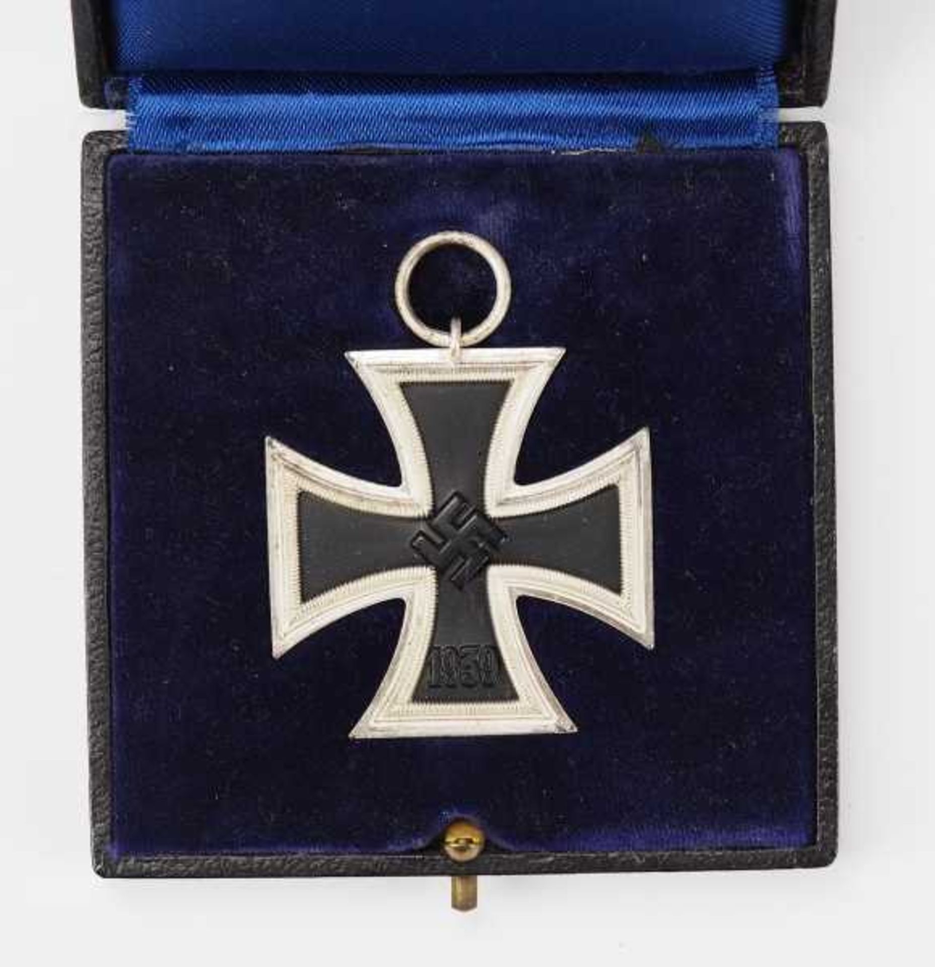 1.2.) Deutsches Reich (1933-45) Eisernes Kreuz, 1939, 2. Klasse, im Etui - 113.Geschwärzter