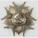 2.1.) Europa Frankreich: Orden der Ehrenlegion, 9. Modell (1870-1951), Großkreuz Stern in Luxus-