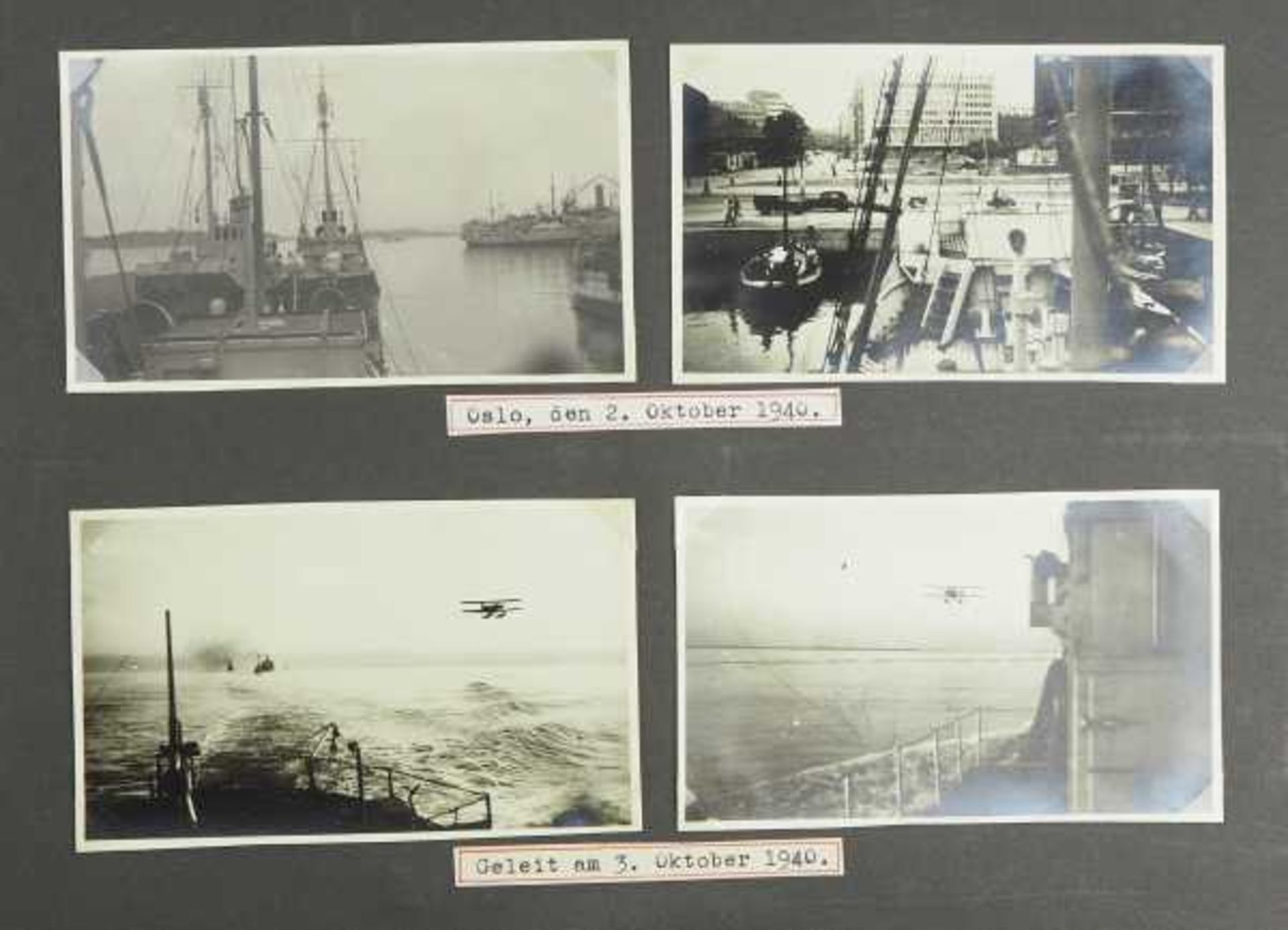 3.2.) Fotos / Postkarten Kriegsmarine Fotoalbum des Oblt. z.S. Schubert.102 Fotos, diverse - Bild 4 aus 7