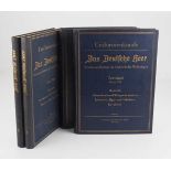 6.1.) Literatur Das Deutsche Heer - 4 Bände.Zwei Text und zwei Bildbände. Das Werk zum Thema.