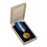 2.1.) Europa Finnland: Verdienstmedaille der Stadt Helsinki - für Bürger, in Gold, im Etui.Gold,