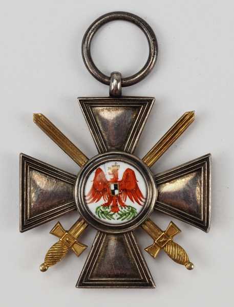 1.1.) Kaiserreich (bis 1933) Preussen: Roter Adler Orden, 3. Modell (1854-1885), 4. Klasse mit
