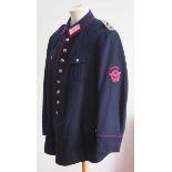 4.1.) Uniformen / Kopfbedeckungen Feuerwehr: Uniformjacke eines Obertruppführers der Feuerwehr