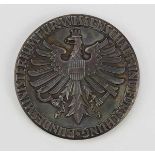 2.1.) Europa Österreich: Verdienstmedaille für Denkmalschutz.Bronze versilbert.Zustand: I- 2.1.)