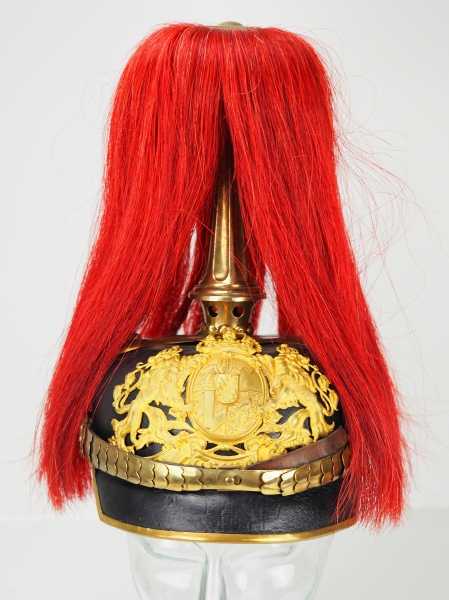 4.1.) Uniformen / Kopfbedeckungen Bayern: Pickelhaube M1886, für Mannschaften der Feldartillerie, - Image 2 of 4