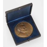 2.2.) Welt USA: Lincoln Essay Medal, im Etui.Bronze; das Etui beschädigt.Zustand: II 2.2.) World