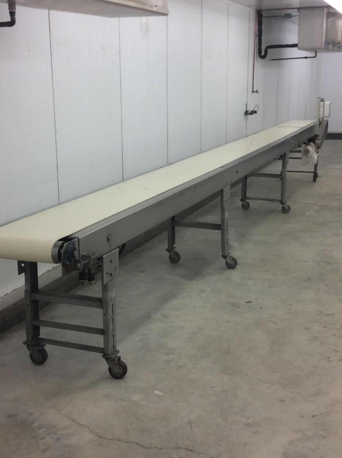 24 FOOT STAINLESS STEEL CONVEYOR - Image 3 of 3