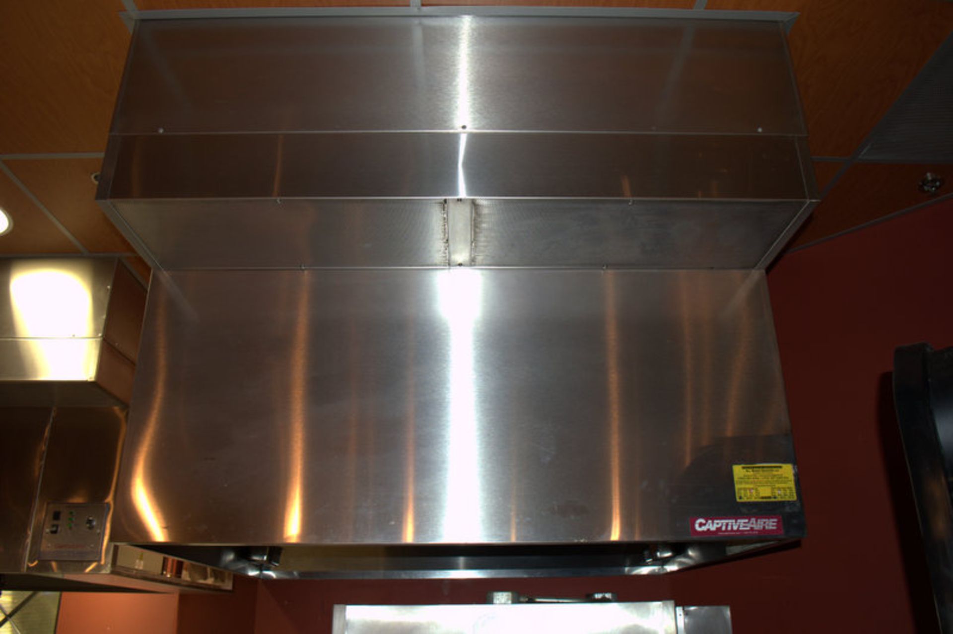 CAPTIVEAIRE 5 FOOT X 4 FOOT STAINLESS STEEL HOOD