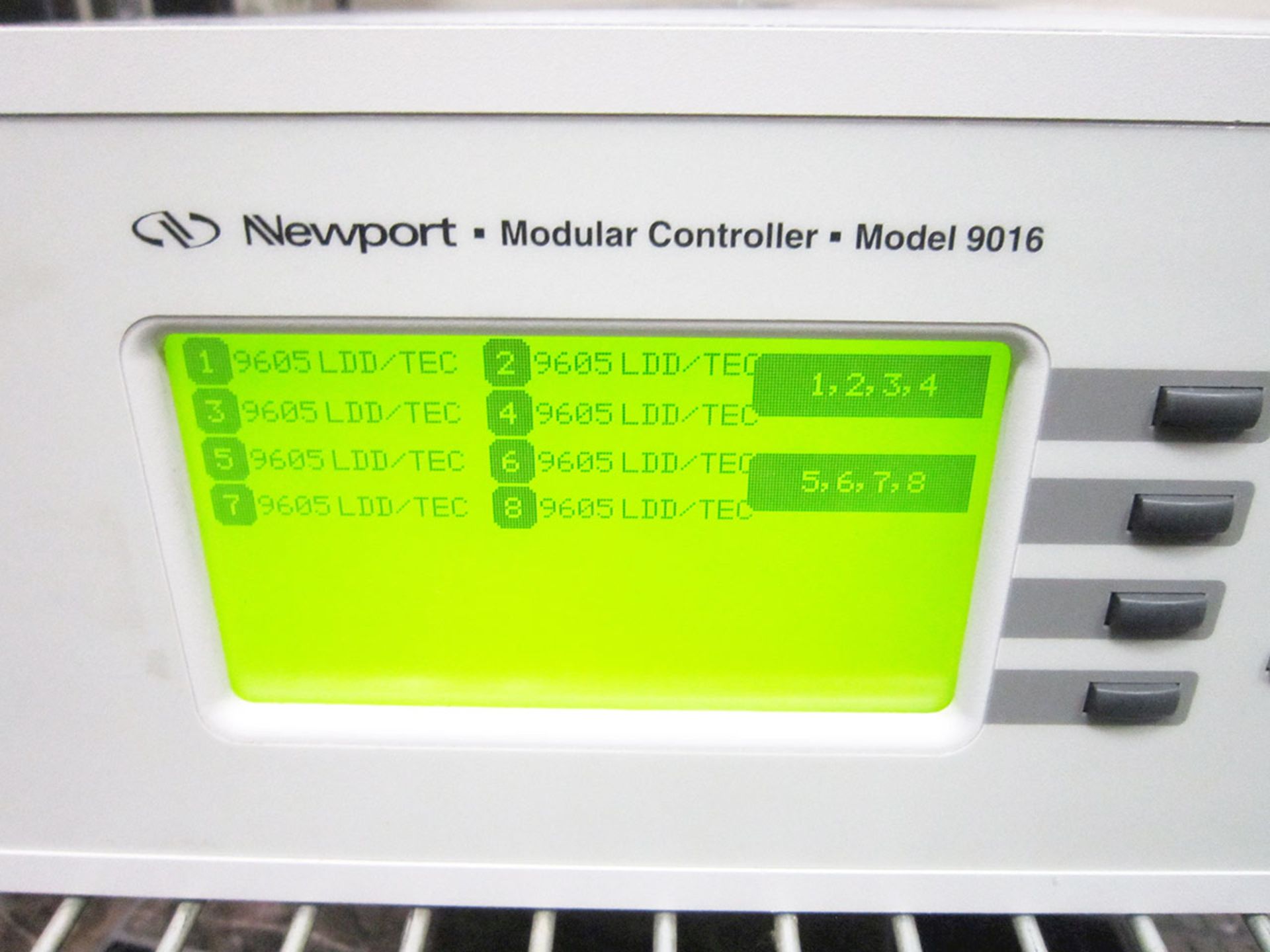 Newport 9016 Modular Controller with 8 9605 LDD/TEC Modules - Image 2 of 3