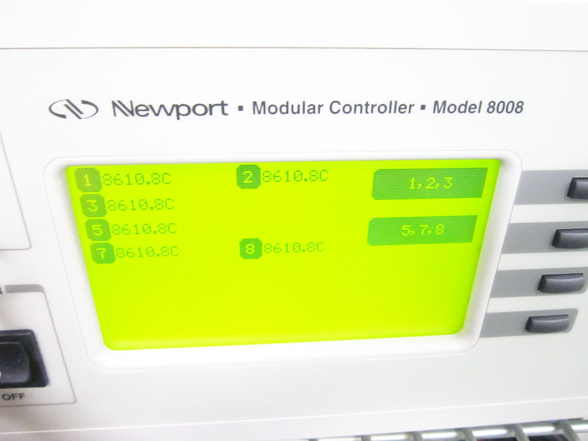 Newport 8008 Modular Controller with 6 8610.8C LDD/Tec Modules - Image 2 of 4