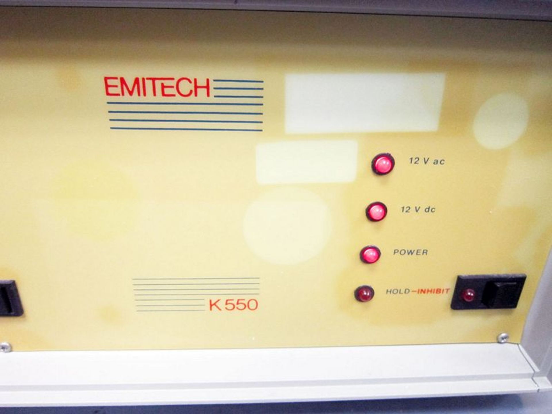 Emitech K550 Fully Automatic Sputter Coater - Image 2 of 4
