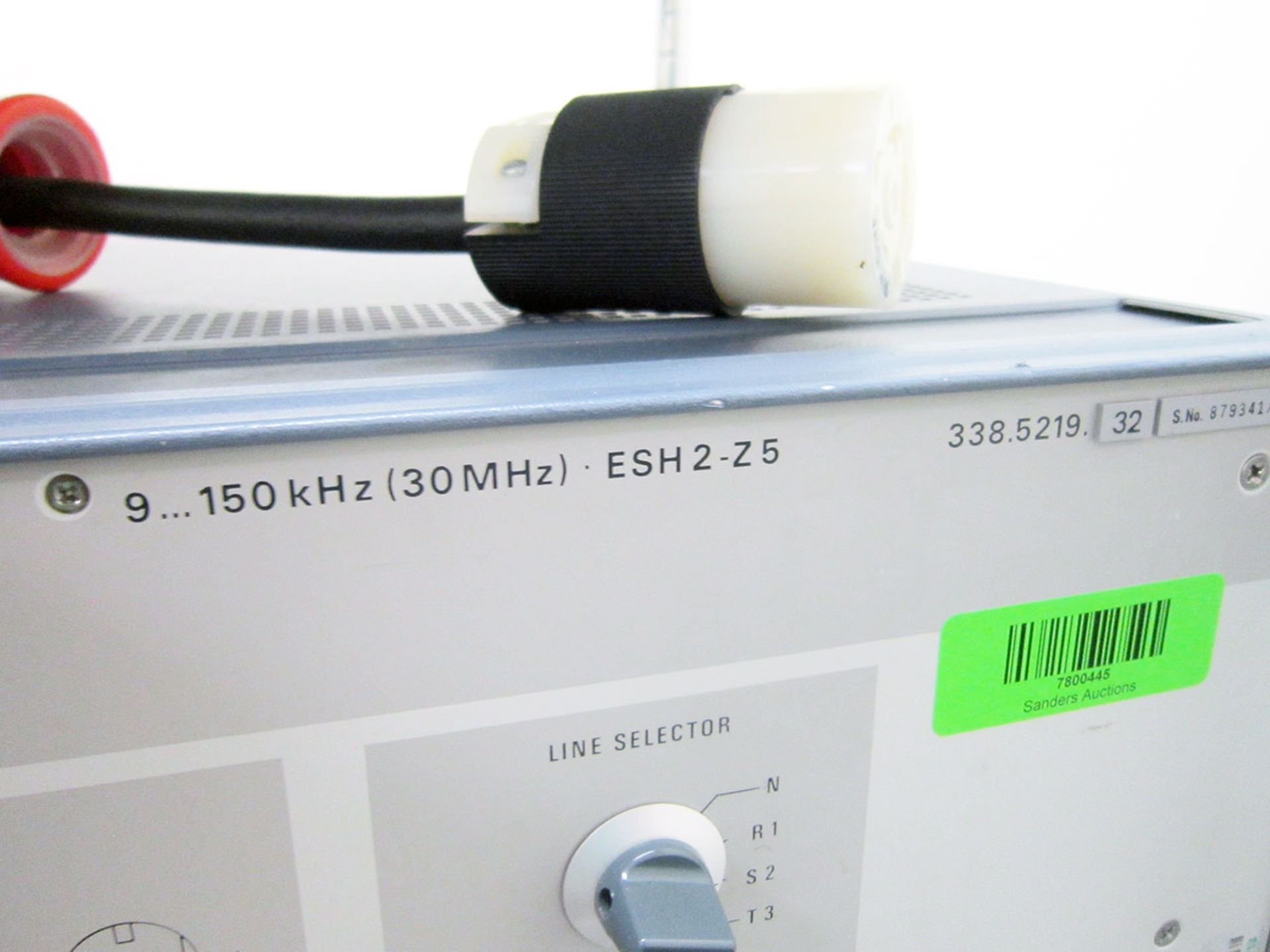 Polarad ESH2-Z5 30 MHz Artificial Mains Network 338.5219.32 - Image 3 of 4